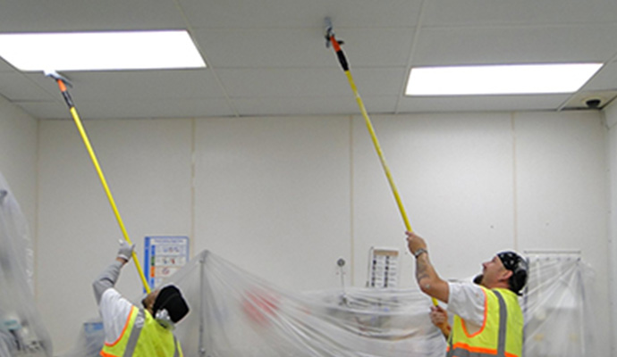 Keeping Acoustic Ceiling Tiles Clean