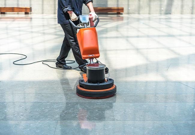 floor cleaning professionally