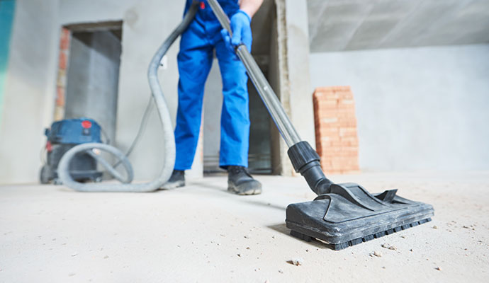 Construction cleaning service