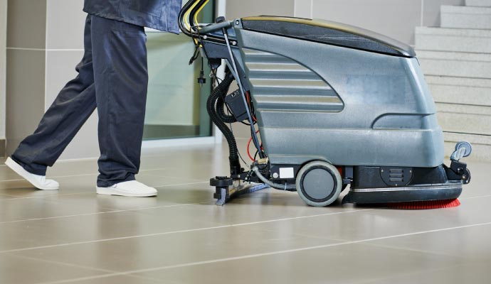 Professional ceramic tile cleaning service