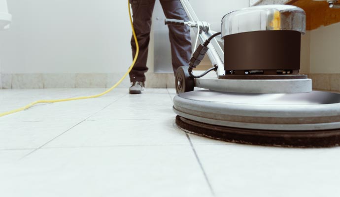 Professional grout cleaning service