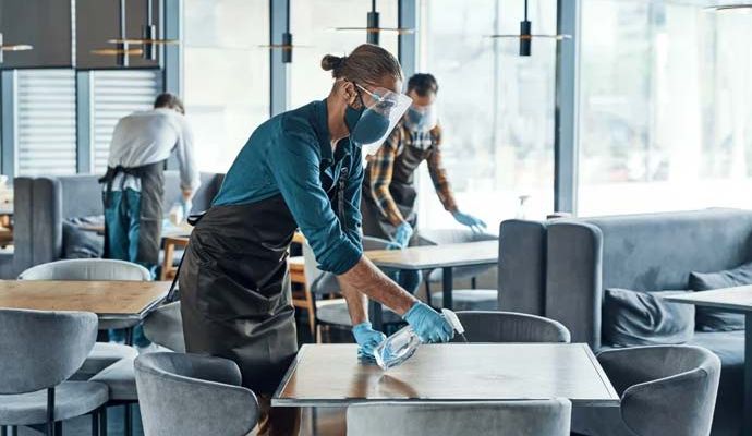 Professional restaurant cleaning service
