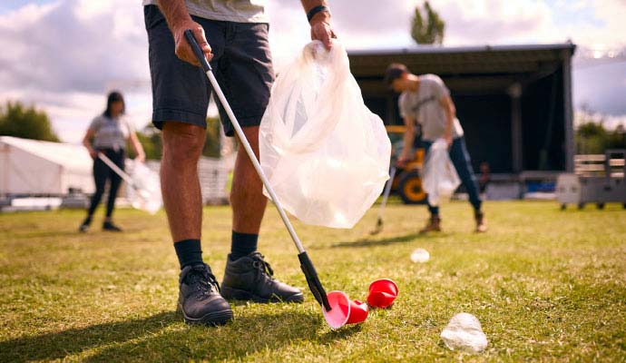 Professional event cleaning services