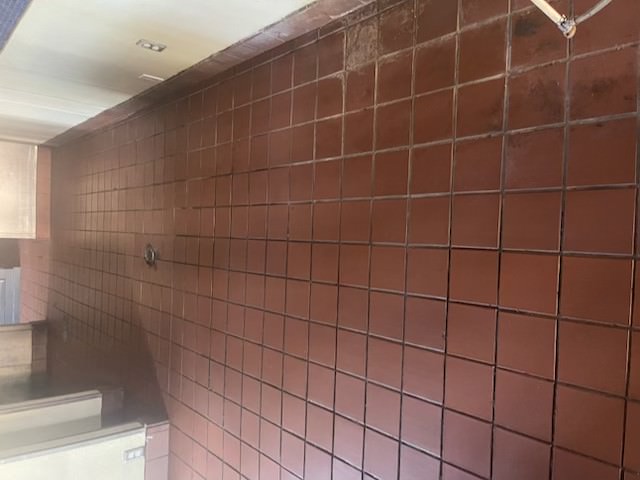 Restaurant floor post cleaning