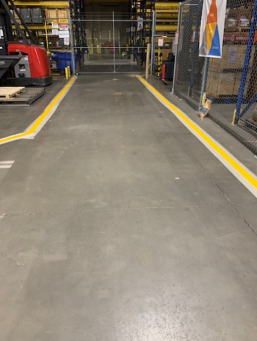 Warehouse Line Striping