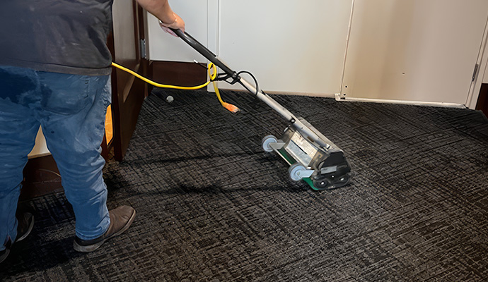 Professional carpet cleaning service by Valor Janitorial