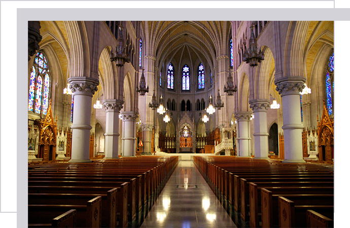 clean church floor