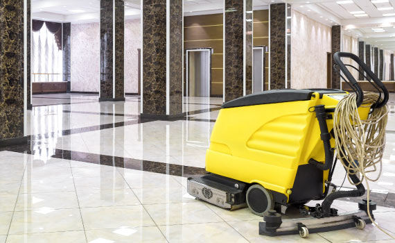 Commercial space cleaning