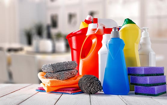 some eco-friendly cleaning products