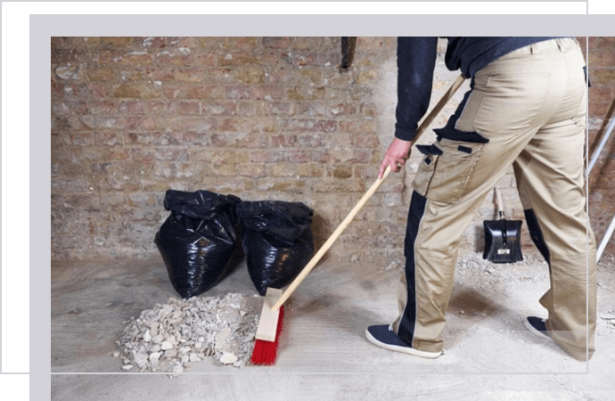 Post-Construction Property Cleanup around Dallas, Texas